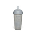 Twistshake Pro Double Anti-Colic Feeding Bottle 330ml Pastel Grey 79042