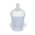 Twistshake Pro Double Anti-Colic Feeding Bottle 180ml Pastel White 79011