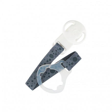 Twistshake Pacifier Clip Pastel Grey 78296
