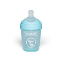 Twistshake Pro Double Anti-Colic Feeding Bottle 180ml Pastel Blue 79009 Twistshake Pro Double Anti-Colic Feeding Bottle 180ml Pastel Blue 79009