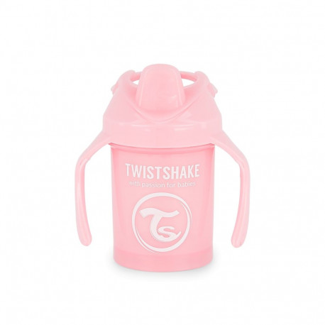 Twistshake Mini Cup 230ml 4+m Pastel Pink 78267