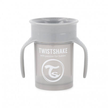 Twistshake 360 Cup 6+m Pastel Grey 78930