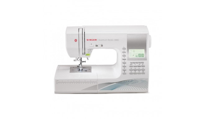 Singer Sewing Machine Quantum Stylist 9960 Number of stitches 600, Number of buttonholes 13, White