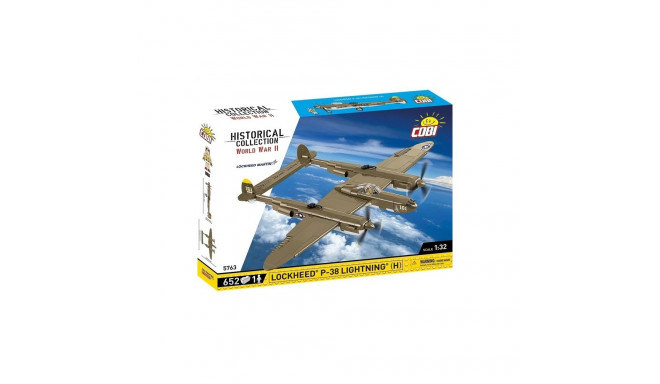 Klocki Lockheed P-38H Lightning ehitusklotsid