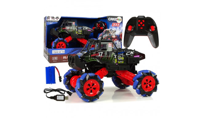 Auto terenowe drift kaugjuhitav 1:16 sinine 2.4G 360 kraadi pöörlev