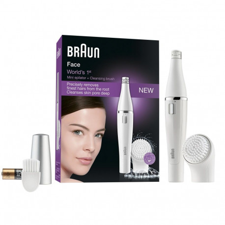 BRAUN näoepilaator SE 810 harjaotsikuga
