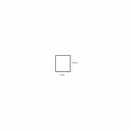 MIRRORS SET SQUARE 21X30X3 CM 9PCS