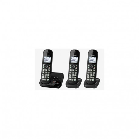 Panasonic KX-TGC 463GB DECT telephone Caller ID Black
