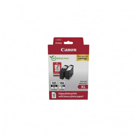 Canon PG-585XL/CL-586 PVP ink cartridge 2 pc(s) Original High (XL) Yield Black, Cyan, Magenta, Yello