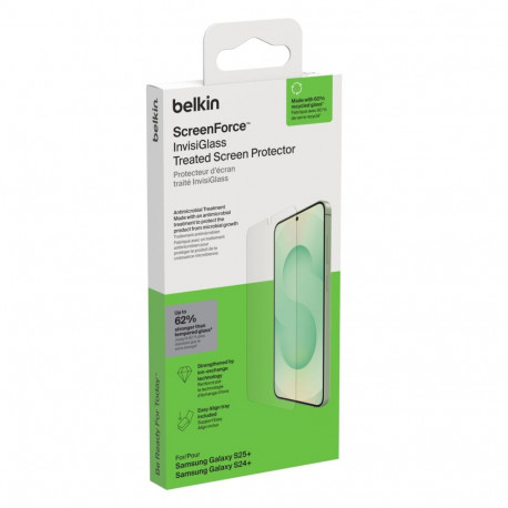 Belkin ScreenForce Invisiglass Samsung S25+ OVB049hq ekraanikaitseklaas