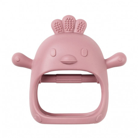 NATTOU Silicone Teether old pink