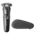 Philips Series 5000 wet and dry electric shaver S5887/30, SkinIQ, SteelPrecision blades, 360-D flexi