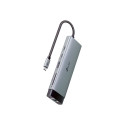 TP-Link UH9120C USB-C hub 9v1 (3xUSB3.2Gen1, 1xUSB-C3.2Gen1, 1xGbE, 1xHDMI, 1xSD, 1xmicroSD, PD 100W