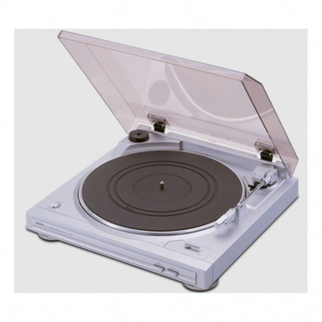 Denon DP-29F hõbedane vinüülplaadimängija