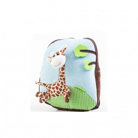 Children's backpack with plush giraffe Toy G21, 60026093