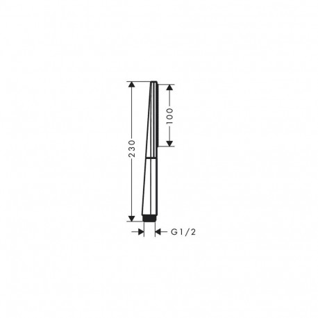 Hand shower Hansgrohe Rainfinity 26867670