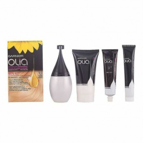 Dye No Ammonia Garnier Olia Very Light Golden Blonde Nº 9,3 Rubio Muy Claro Dorado Lote (1 Unit)