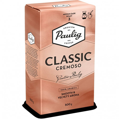 Jahvatatud kohv PAULIG Classic Cremoso 500g