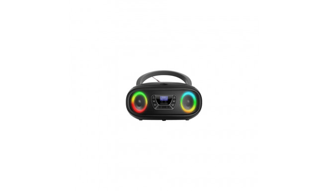 Denver TDB-212 DAB+ Boombox FM/BT/USB/CD/AUX grau