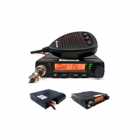 Luiton LT-198 ASQ AM/FM CB Radio Cigarette Lighter Plug Black