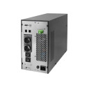 Qoltec 52282 Uninterruptible Power Supply UPS | 3kVA | 3000W | Power factor 1.0 | LCD | EPO | USB | 