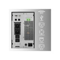Qoltec 52282 Uninterruptible Power Supply UPS | 3kVA | 3000W | Power factor 1.0 | LCD | EPO | USB | 