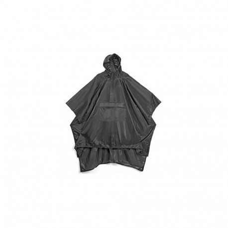 Lifeventure Poncho, Black, waterproof rain poncho, travel gear