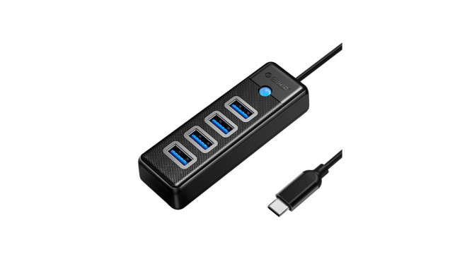 Orico HUB USB-C to 4x USB 3.0 5Gbps 0,15m Black