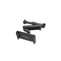 Wozinsky adjustable tablet or phone headrest holder Black