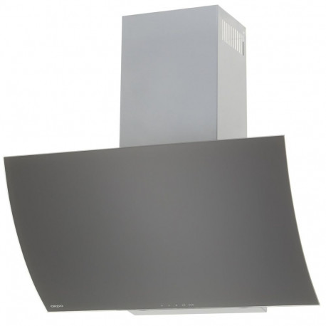 Chimney Kitchen Hood - Akpo WK-4 Clarus 60 320.5 m³/h Grey Glass