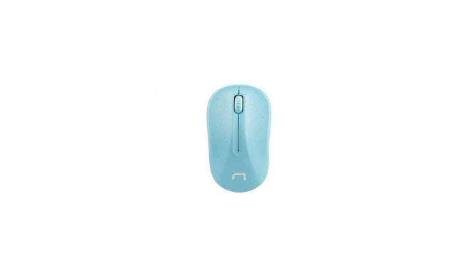 Wireless Mouse - Natec Toucan 1600dpi, Blue/white