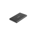 External Hard Drive Enclosure - Natec Genesis 2.5", Black