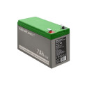 Battery - Qoltec 53030 AGM 12V 7Ah Max 105A Black