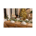 DINNER PLATE DOMOLETTI SESAM DOTS 27 cm taldrik