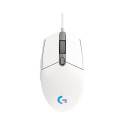 LOGITECH G102 LIGHTSYNC GAMING MOUSE WHT