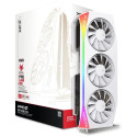 XFX Mercury Radeon RX 9070 XT OC valge gaming RGB 16GB GDDR6 graafikakaart (RX-97TRGBBW9)