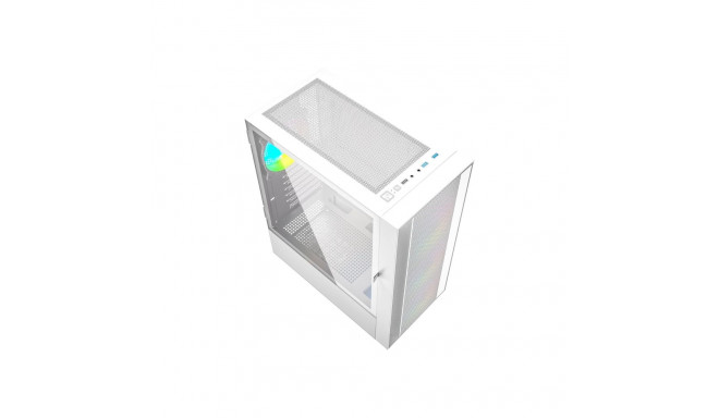 GEMBIRD computer case Fornax 4000 ATX - ARGB backlight white