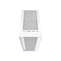GEMBIRD arvutikorpus Fornax 4000 ATX - ARGB taustvalgustus valge