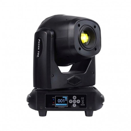 LIGHT4ME LED-liikuvpea Focus 100 Spot Pryzma