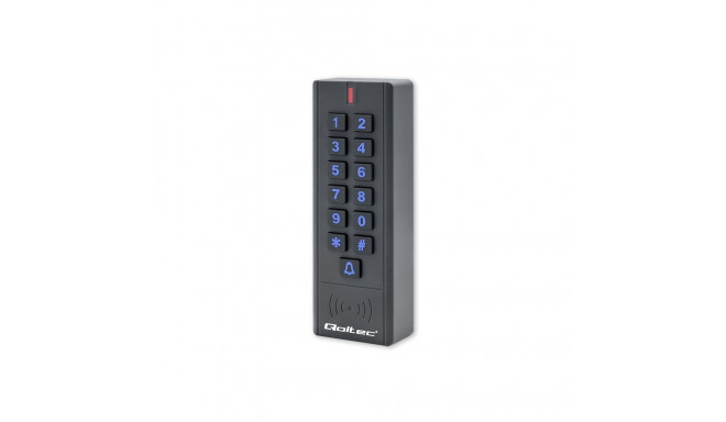 Qoltec CALISTO Combination Lock with RFID Reader| code | Card | keychain | Bell | IP68 | EM