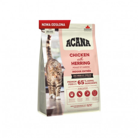 ACANA Indoor Entrée - kuiv kassitoit - 1,8 kg