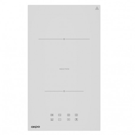 AKPO PIA 6802 valge 2 keedualaga induktsioonpliidiplaat