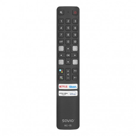 Savio RC-15 universal /replacement for TCL SMART TV remote control IR Wireless Press buttons