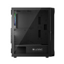 PC Case - Logic PORTOS ARGB Midi Tower Black