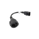 Power Cord - Lanberg Ca-c14e-10cc Black C14 Coupler