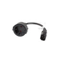 Power Cord - Lanberg Ca-c14e-10cc Black C14 Coupler