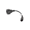 Power Cord - Lanberg Ca-c14e-10cc Black C14 Coupler