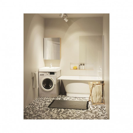 BATHTUB UNO 150X75 SMALL PANEL, DRAIN