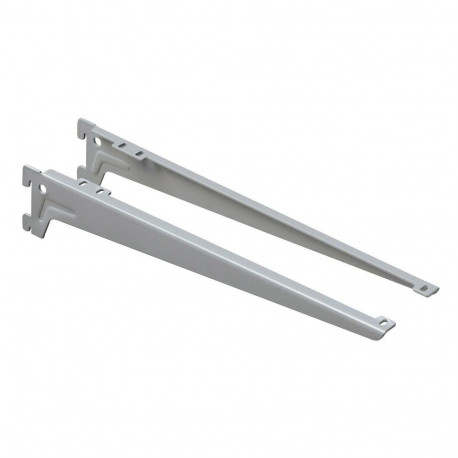 1 PAIR BRACKET ANGLE 280 MM GREY