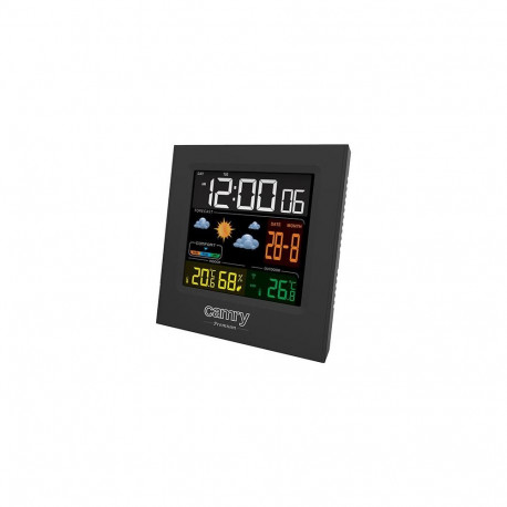 Camry Premium CR 1166 digital weather station Black AC/Battery